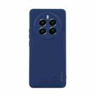 For Realme 12 Pro+ ENKAY Liquid Silicone Soft Shockproof Phone Case(Dark Blue) - 1