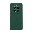 For Realme 12 Pro+ ENKAY Liquid Silicone Soft Shockproof Phone Case(Dark Green) - 1