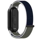 For Xiaomi Smart Band 9 / 9 NFC Loop Nylon Hook and Loop Fastener Watch Band(Gray Blue) - 2