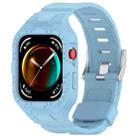 For Huawei Watch Fit3 Armour Integrated TPU Watch Band(Sky Blue) - 1