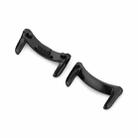 For Xiaomi Smart Band 9 NFC 14mm 1 Pair Metal Watch Band Connector(Black) - 2