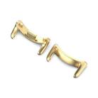 For Xiaomi Smart Band 9 NFC 14mm 1 Pair Metal Watch Band Connector(Gold) - 2