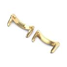 For Xiaomi Smart Band 9 14mm 1 Pair Metal Watch Band Connector(Gold) - 2