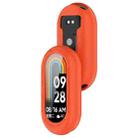 For Xiaomi Smart Band 9 NFC Half Coverage Silicone Watch Soft Case(Orange) - 3