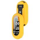 For Xiaomi Smart Band 9 NFC Half Coverage Silicone Watch Soft Case(Yellow) - 3