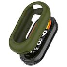 For Xiaomi Smart Band 9 NFC Half Coverage Silicone Watch Soft Case(Army Green) - 1