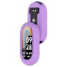 For Xiaomi Smart Band 9 NFC Half Coverage Silicone Watch Soft Case(Purple) - 3