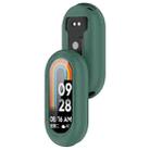 For Xiaomi Smart Band 9 Half Coverage Silicone Watch Soft Case(Dark Green) - 3