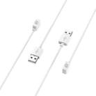 For Xiaomi Smart Band 9 NFC USB Interface Smart Watch Magnetic Charging Cable(White) - 2