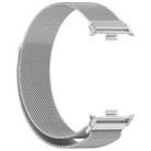 For vivo iQOO Watch GT Milan Magnetic Stainless Steel Watch Band(Silver) - 3