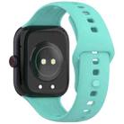For vivo iQOO Watch GT Solid Color Silicone Watch Band(Mint Green) - 2