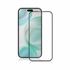 For iPhone 16 Pro mocolo 2.5D Full Glue Full Cover Tempered Glass Film - 1