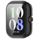 For vivo iQOO Watch GT PC + Tempered Film Integrated Watch Protective Case(Black) - 2