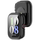 For vivo iQOO Watch GT PC + Tempered Film Integrated Watch Protective Case(Black) - 3