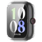 For vivo iQOO Watch GT PC + Tempered Film Integrated Watch Protective Case(Transparent White) - 2