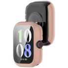 For vivo iQOO Watch GT PC + Tempered Film Integrated Watch Protective Case(Sakura Pink) - 3