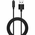 For vivo iQOO Watch GT USB Interface Smart Watch Magnetic Charging Cable, Length: 1m(Black) - 1