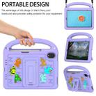 For iPad mini 6 Cartoon Sparrow EVA Shockproof Tablet Case(Taro Purple) - 2