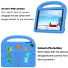 For iPad Air 2 / Air / 9.7 2018 Cartoon Sparrow EVA Shockproof Tablet Case(Blue) - 3