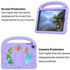 For iPad Air 2 / Air / 9.7 2018 Cartoon Sparrow EVA Shockproof Tablet Case(Taro Purple) - 3