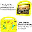 For iPad Air 2 / Air / 9.7 2018 Cartoon Sparrow EVA Shockproof Tablet Case(Yellow) - 3