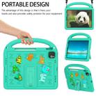 For iPad Air 2022 10.9 / Pro 11 2022 Cartoon Sparrow EVA Shockproof Tablet Case(Glacier Green) - 2