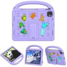 For iPad Air 2022 10.9 / Pro 11 2022 Cartoon Sparrow EVA Shockproof Tablet Case(Taro Purple) - 1