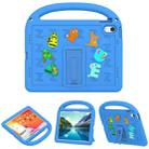 For iPad 10th Gen 10.9 2022 Cartoon Sparrow EVA Shockproof Tablet Case(Blue) - 1