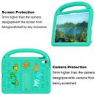 For iPad 10th Gen 10.9 2022 Cartoon Sparrow EVA Shockproof Tablet Case(Glacier Green) - 3