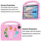 For iPad Air 11 2024 Cartoon Sparrow EVA Shockproof Tablet Case(Pink) - 3