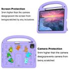 For iPad Air 11 2024 Cartoon Sparrow EVA Shockproof Tablet Case(Taro Purple) - 3