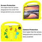 For iPad Air 11 2024 Cartoon Sparrow EVA Shockproof Tablet Case(Yellow) - 3