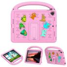 For iPad 10.2 / Air 3 10.5 Cartoon Sparrow EVA Shockproof Tablet Case(Pink) - 1