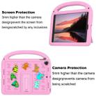 For iPad 10.2 / Air 3 10.5 Cartoon Sparrow EVA Shockproof Tablet Case(Pink) - 3