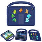 For Samsung Galaxy Tab A9+ Cartoon Sparrow EVA Shockproof Tablet Case(Navy Blue) - 1