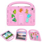 For Samsung Galaxy Tab A9+ Cartoon Sparrow EVA Shockproof Tablet Case(Pink) - 1