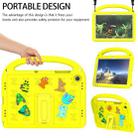 For Samsung Galaxy Tab A9+ Cartoon Sparrow EVA Shockproof Tablet Case(Yellow) - 2