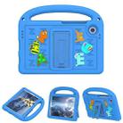 For Samsung Galaxy Tab A9 Cartoon Sparrow EVA Shockproof Tablet Case(Blue) - 1