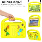 For Samsung Galaxy Tab A9 Cartoon Sparrow EVA Shockproof Tablet Case(Yellow) - 2