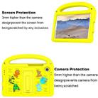 For Samsung Galaxy Tab A9 Cartoon Sparrow EVA Shockproof Tablet Case(Yellow) - 3