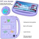 For Lenovo Tab K10 2nd 10.1 / TB-311FU Cartoon Sparrow EVA Shockproof Tablet Case(Taro Purple) - 3