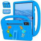 For Lenovo Tab P12 2023 /Pad Pro 12.7 2025 Cartoon Sparrow EVA Shockproof Tablet Case(Blue) - 1