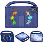 For Lenovo Tab P12 2023 /Pad Pro 12.7 2025 Cartoon Sparrow EVA Shockproof Tablet Case(Navy Blue) - 2