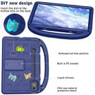 For Lenovo Tab P12 2023 /Pad Pro 12.7 2025 Cartoon Sparrow EVA Shockproof Tablet Case(Navy Blue) - 3
