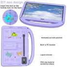 For Lenovo Tab P12 2023 /Pad Pro 12.7 2025 Cartoon Sparrow EVA Shockproof Tablet Case(Taro Purple) - 3