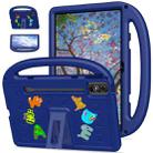 For Lenovo YOGA Pad Pro 12.7 Cartoon Sparrow EVA Shockproof Tablet Case(Navy Blue) - 1