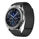 For Samsung Galaxy Gear S3 Classic 22mm I-shaped Magnetic Silicone Watch Band(Black) - 1