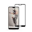 mocolo 0.33mm 9H 2.5D Full Glue Tempered Glass Film for Huawei P20(Black) - 1