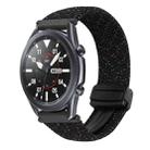 For Samsung Galaxy Watch 3 45mm 22mm Magnetic Buckle Braided Watch Band(Starlight Colorful) - 1