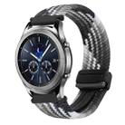 For Samsung Galaxy Gear S3 Classic 22mm Magnetic Buckle Braided Watch Band(Z Dark Chocolate) - 1